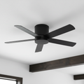 Low Profile Ceiling Fan - Black